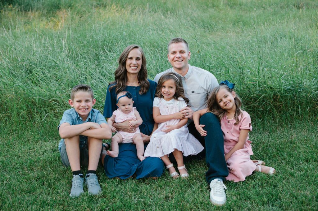 Dr. Ryan Blake and family